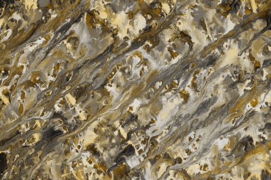 altın arka plan boya ile doku sıçramalarına