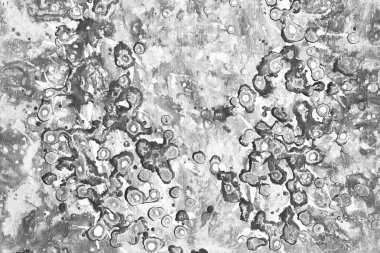 Gümüş arka plan boya ile doku sıçramalarına