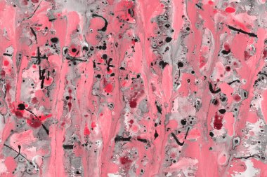 boya ile kırmızı arka plan doku sıçramalarına