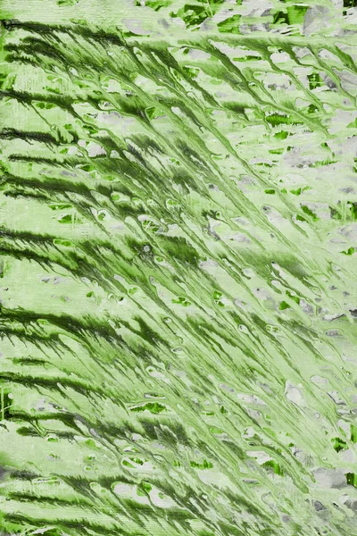 Groene Abstracte Achtergrond Met Verf Spatten Textuur — Stockfoto