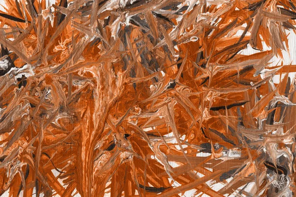 Fondo Abstracto Naranja Con Textura Salpicaduras Pintura —  Fotos de Stock