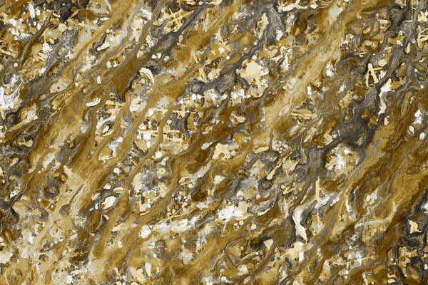 golden abstract background with paint splashes texture