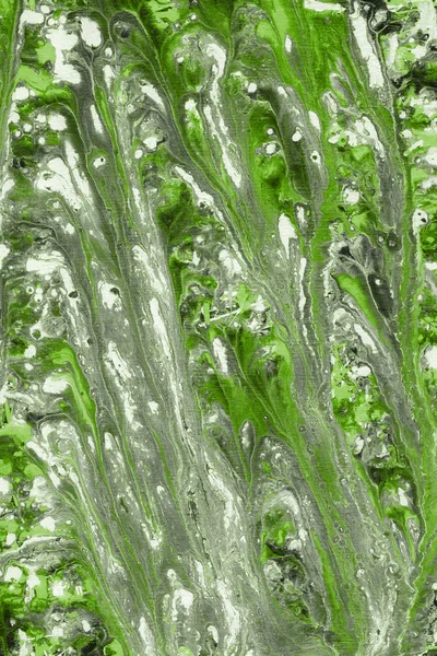 Grüne Abstrakte Hintergrund Mit Farbe Spritzt Textur — Stockfoto