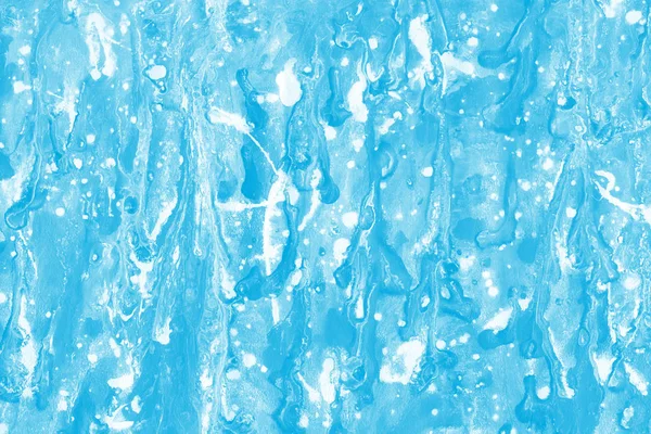Αφηρημένη Γαλάζιο Φόντο Υφή Πιτσιλιές Χρωμάτων — Φωτογραφία Αρχείου