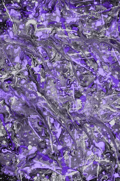 Fondo Abstracto Violeta Con Textura Salpicaduras Pintura — Foto de Stock