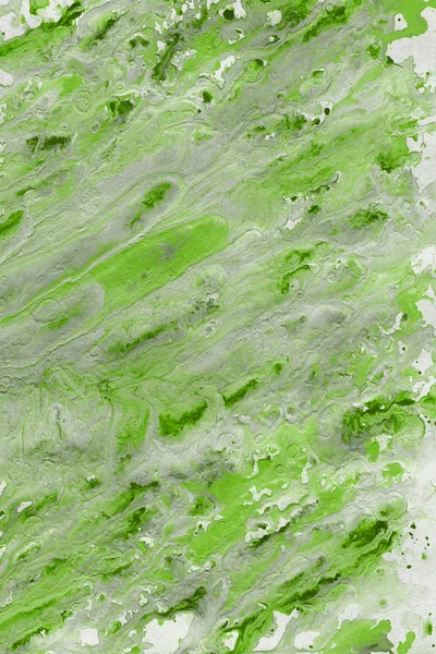 Imagen Marco Completo Fondo Pintura Abstracta Verde —  Fotos de Stock