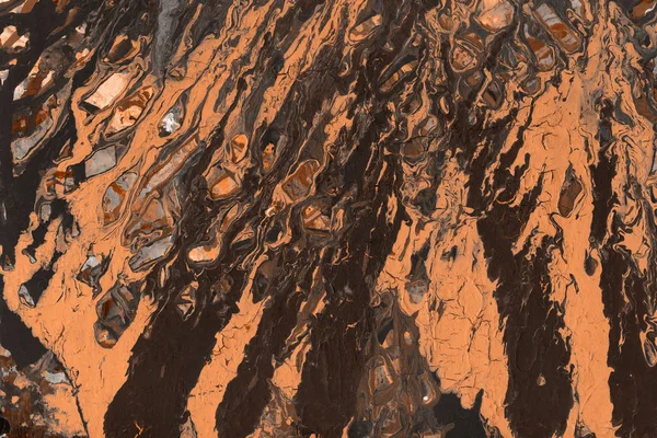 Оранжевый Абстрактный Фон Брызгами Краски Текстуры — стоковое фото