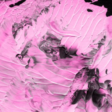 Pembe akrilik boya dokusu, soyut arkaplan