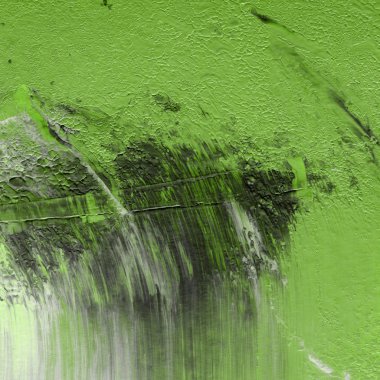 yeşil akrilik boya doku, arka plan