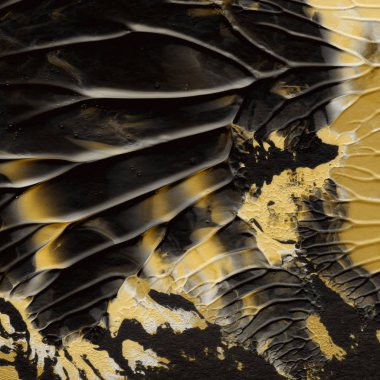 Altın akrilik boya doku, arka plan