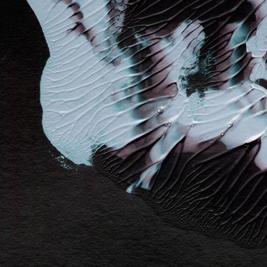 Renkli akrilik boya dokusu, soyut arkaplan