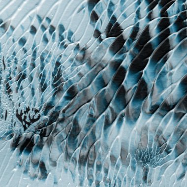 mavi akrilik boya dokusu, soyut arkaplan