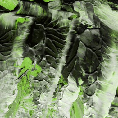 yeşil akrilik boya doku, arka plan