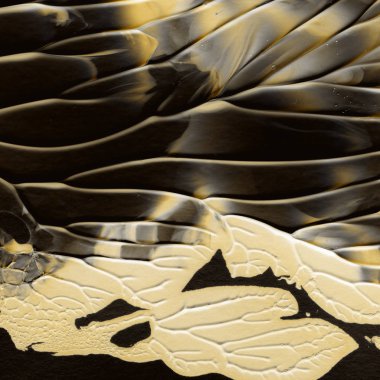 Altın akrilik boya doku, arka plan