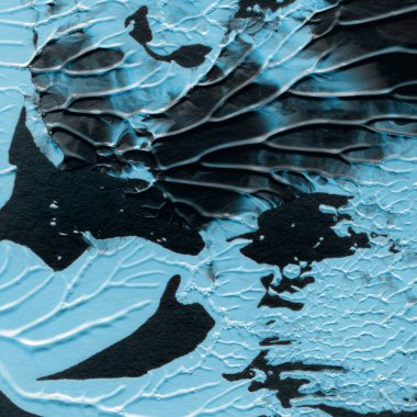 mavi akrilik boya dokusu, soyut arkaplan