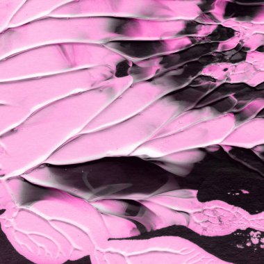 Pembe akrilik boya dokusu, soyut arkaplan