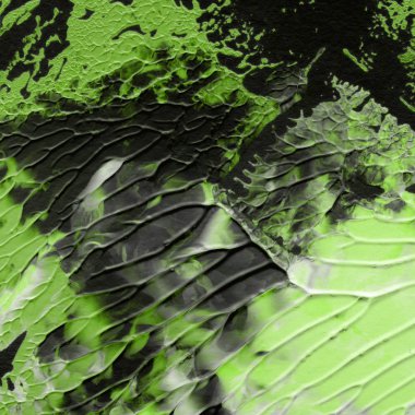 yeşil akrilik boya doku, arka plan