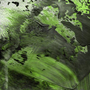 yeşil akrilik boya doku, arka plan