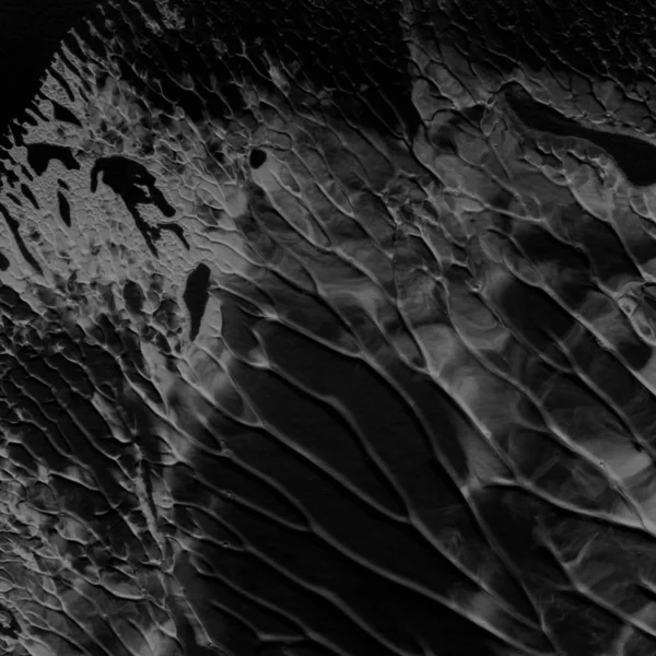 Zwart Acryl Verf Textuur Abstracte Achtergrond — Stockfoto