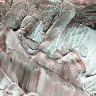 Renkli akrilik boya dokusu, soyut arkaplan