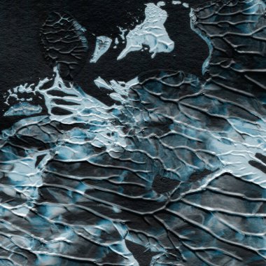 mavi akrilik boya dokusu, soyut arkaplan