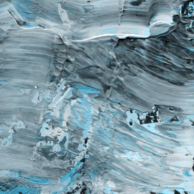 mavi akrilik boya dokusu, soyut arkaplan