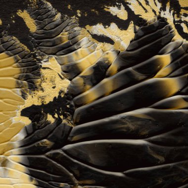 Altın akrilik boya doku, arka plan