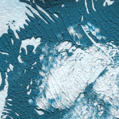 mavi akrilik boya dokusu, soyut arkaplan