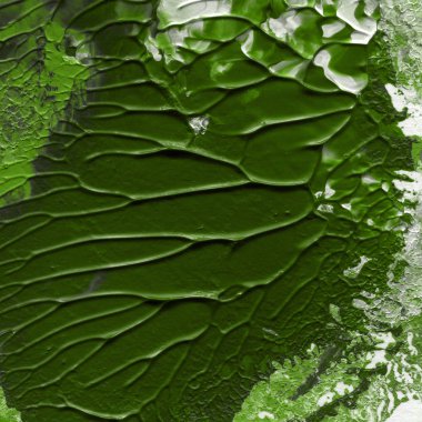 yeşil akrilik boya doku, arka plan