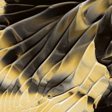 Altın akrilik boya doku, arka plan