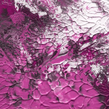 Pembe akrilik boya dokusu, soyut arkaplan