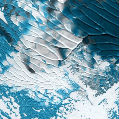 mavi akrilik boya dokusu, soyut arkaplan