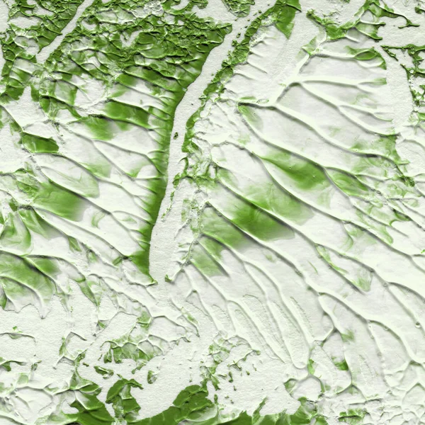 green acrylic paint texture, abstract background