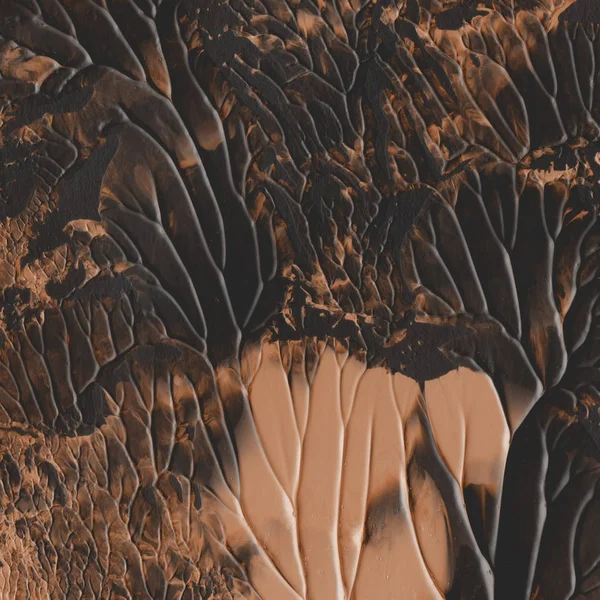 Textura Vopselei Acrilice Maro Fundal Abstract — Fotografie, imagine de stoc