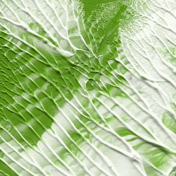 Текстура Зеленої Акрилової Фарби Абстрактний Фон — стокове фото