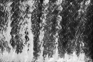 Soyut Beyaz boya doku siyah arka plan üzerine splatters