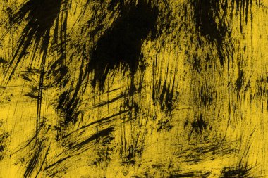soyut duvar kağıdı, sarı boya doku splatters 