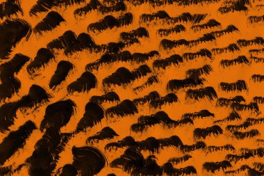 turuncu mürekkep doku, arka plan