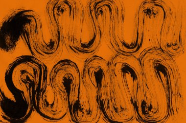 turuncu mürekkep doku, arka plan