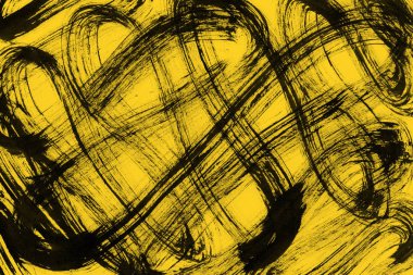 soyut duvar kağıdı, sarı boya doku splatters 