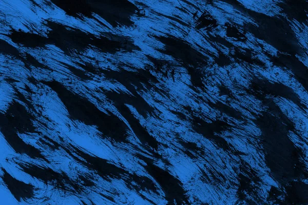 Texture Encre Bleue Fond Abstrait — Photo