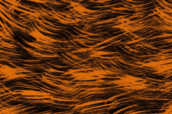 Oranje Inkt Textuur Abstracte Achtergrond — Stockfoto