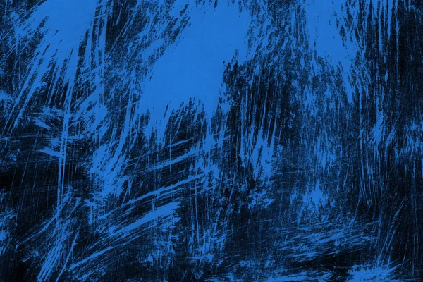 蓝色墨水纹理 抽象背景 — 图库照片