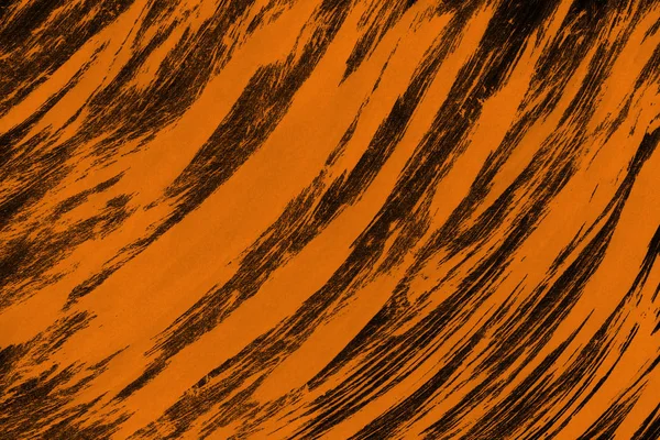 Oranje Inkt Textuur Abstracte Achtergrond — Stockfoto