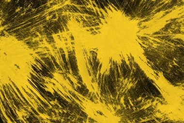 soyut duvar kağıdı, sarı boya doku splatters 