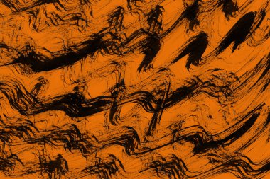 turuncu mürekkep doku, arka plan