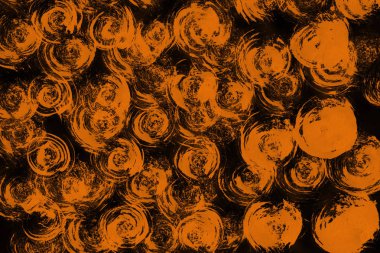 turuncu mürekkep doku, arka plan