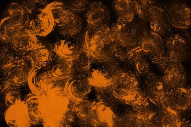 turuncu mürekkep doku, arka plan