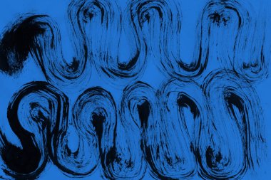 soyut duvar kağıdı, mavi boya doku splatters 