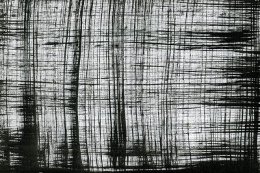 Soyut Beyaz boya doku siyah arka plan üzerine splatters